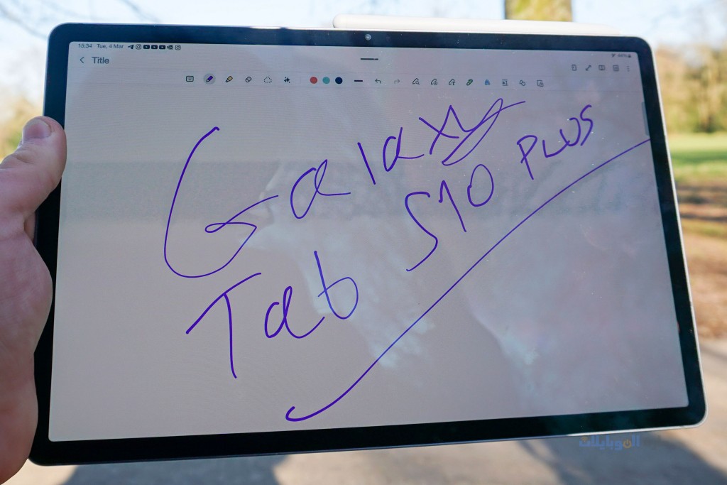 مراجعة تصميم تابلت samsung galaxy tab s10 plus