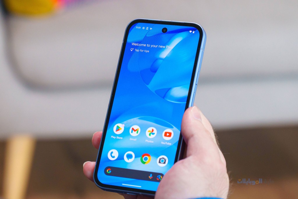 مراجعة شاشة هاتف google pixel 9a
