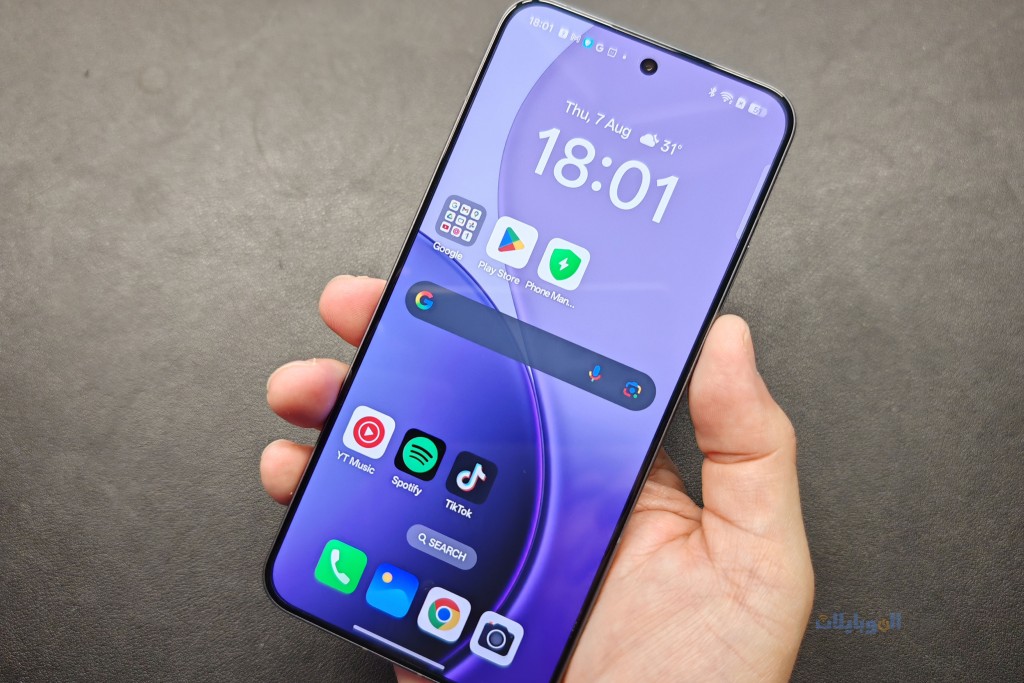 مراجعة شاشة هاتف oppo reno 14 pro