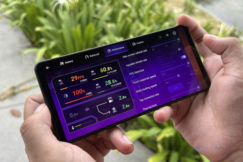 مراجعة أداء هاتف sony xperia 1 vii