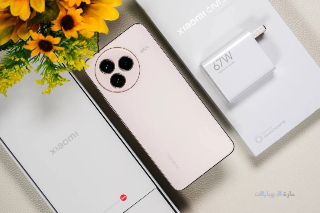 مراجعة بطارية هاتف xiaomi civi 5 pro