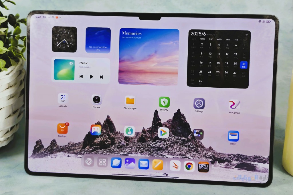 مراجعة دقة شاشة تابلت xiaomi pad 7 ultra