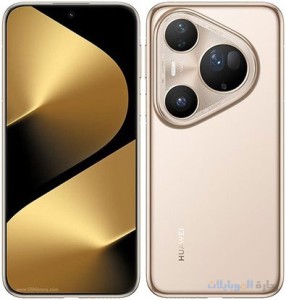 هاتف pura 80 برو باللون الذهبي