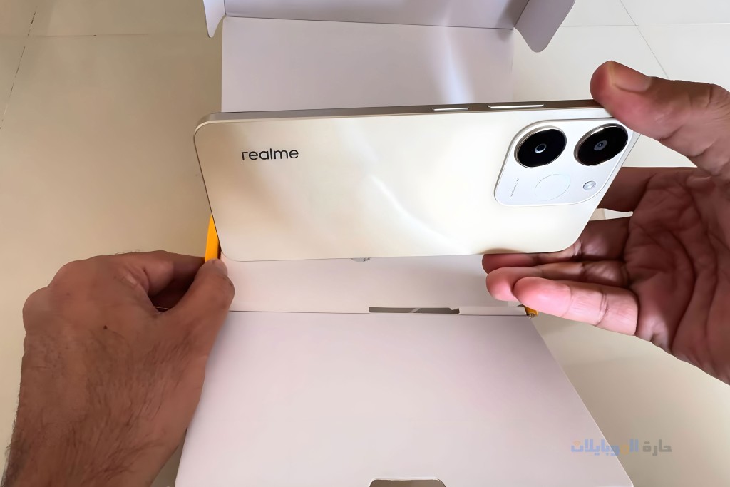 تصميم شاشة realme narzo 80 lite