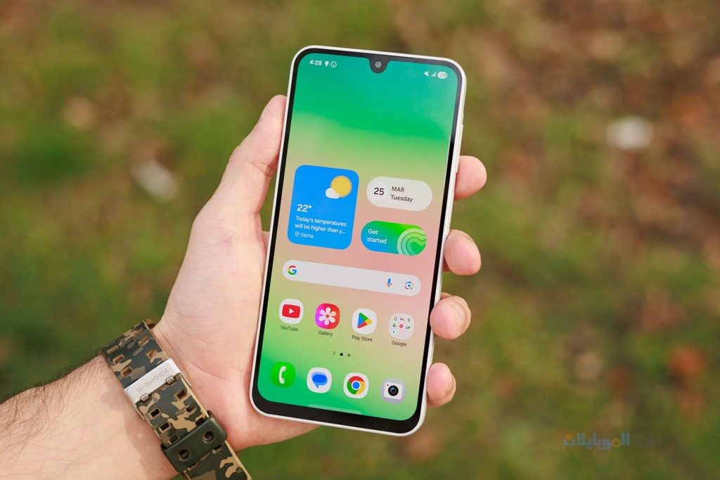مراجعة شاشة samsung galaxy a26