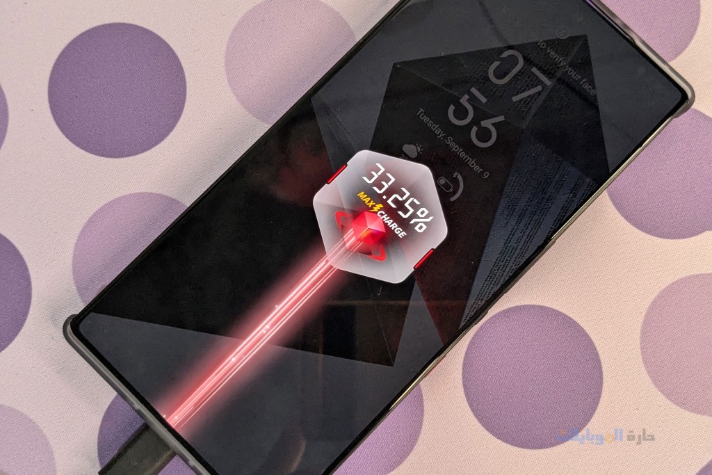 مراجعة بطارية هاتف zte nubia red magic 10s pro