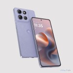 motorola moto g86 power باللون البنفسجي