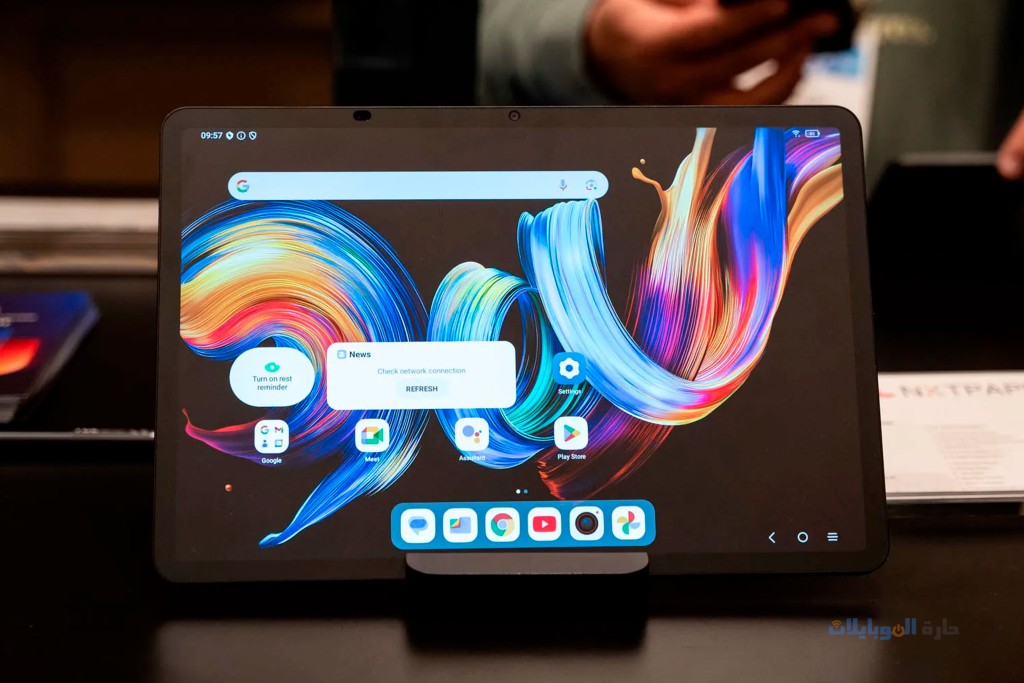 مراجعة تصميم tcl nxtpaper 11 plus