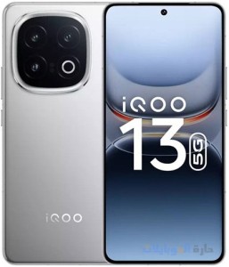 هاتف vivo iqoo 13 باللون الرمادي