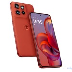 تسريبات صور motorola edge 60 neo باللون الأحمر