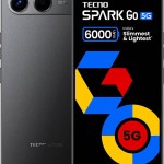 tecno spark go باللون الأسود