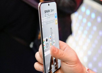 هاتف tecno spark slim في طريقه الي الهند