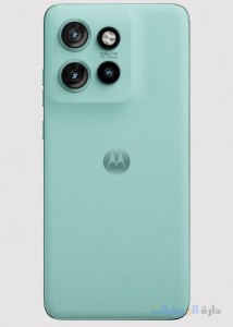 ظهر motorola edge 60 neo باللون اللبني