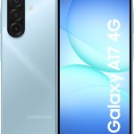 هاتف galaxy a17 4g باللون السماوي