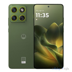 هاتف موتورولا motorola moto x70 air باللون الأخضر الداكن