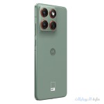 هاتف موتورولا motorola moto x70 air باللون الأخضر مظهر خلفي