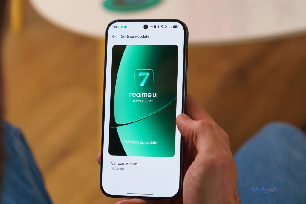 واجهة هاتف realme gt 8 pro china