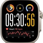 شاشة ساعة realme watch 5 باللون الأبيض