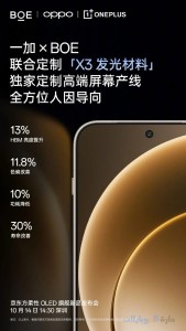 تسريبات مواصفات شاشة oneplus 15