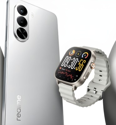 الاعلان عن realme p4x و realme watch 5
