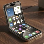 صورة تخيلية لهاتف iphone fold القادم